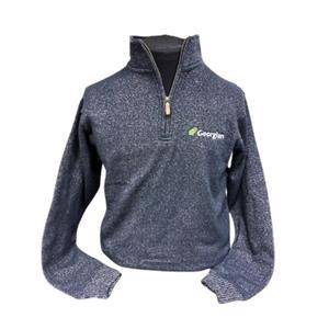 1/4 ZIP GEORGIAN NANTUCKET FLEECE